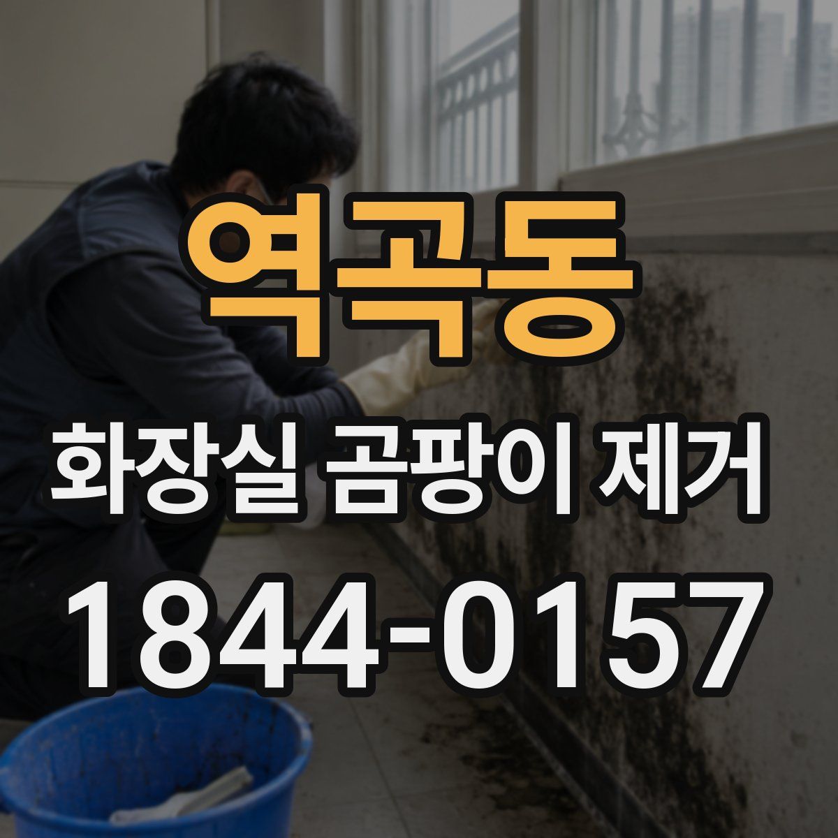 역곡동 화장실 곰팡이 제거