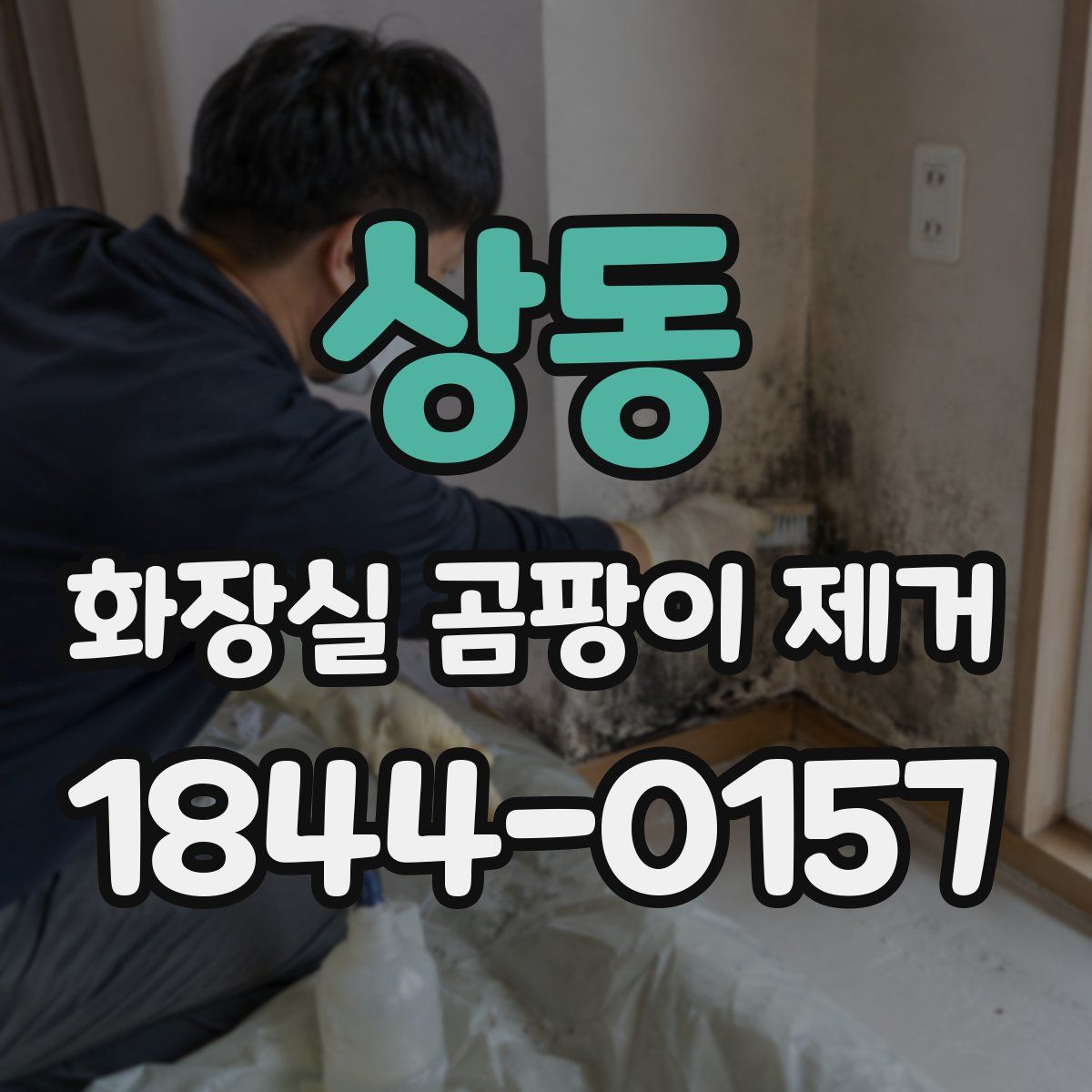 상동 화장실 곰팡이 제거