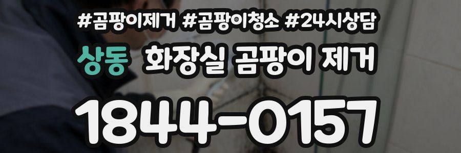 상동 화장실 곰팡이 제거