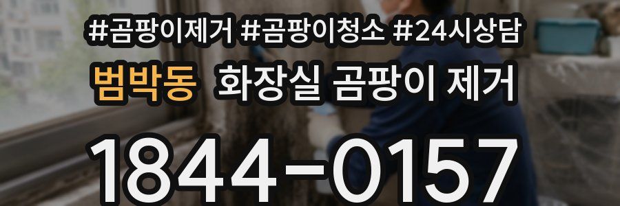 범박동 화장실 곰팡이 제거