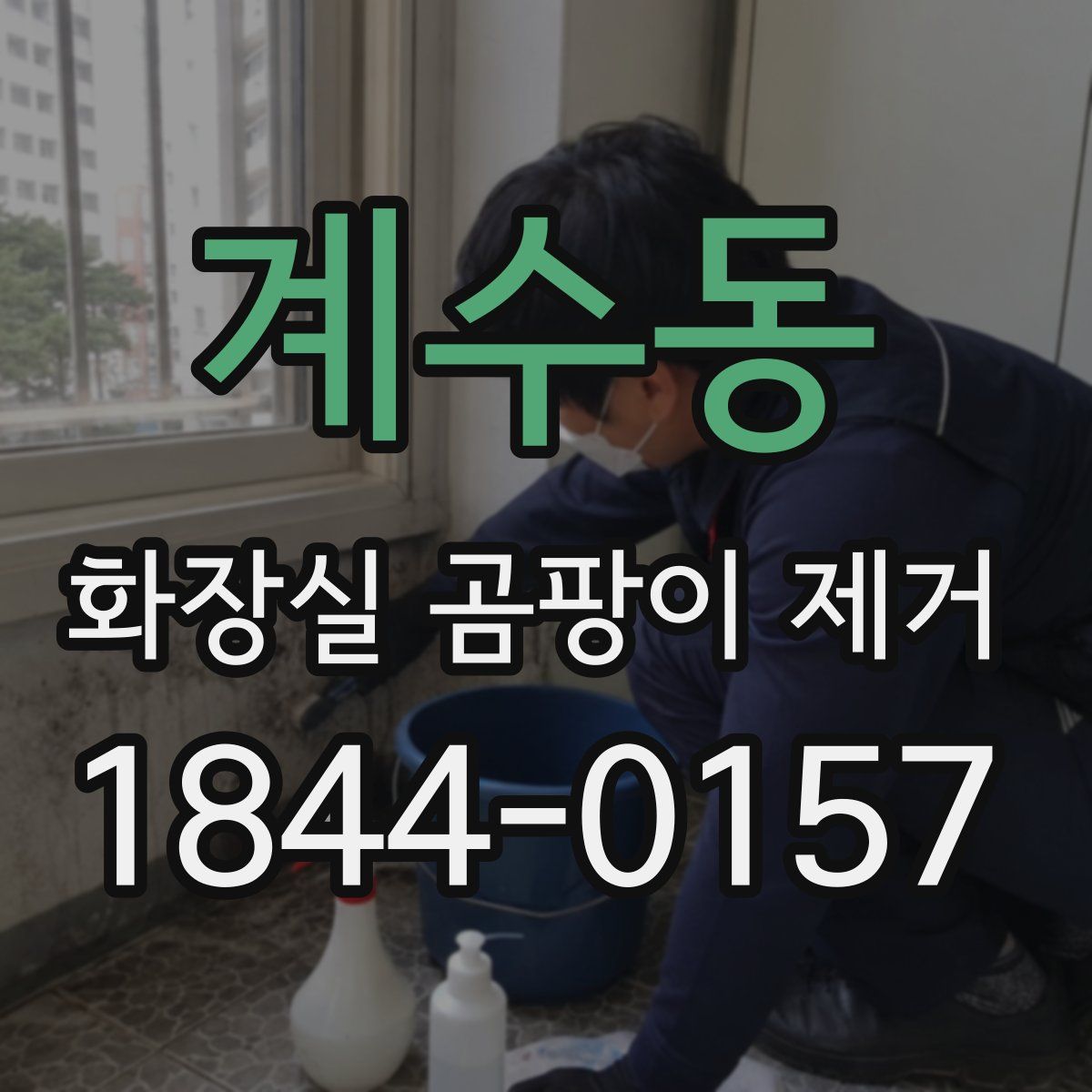 계수동 화장실 곰팡이 제거