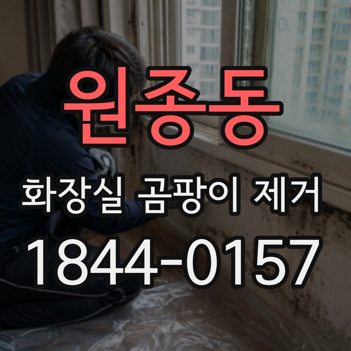 원종동 화장실 곰팡이 제거