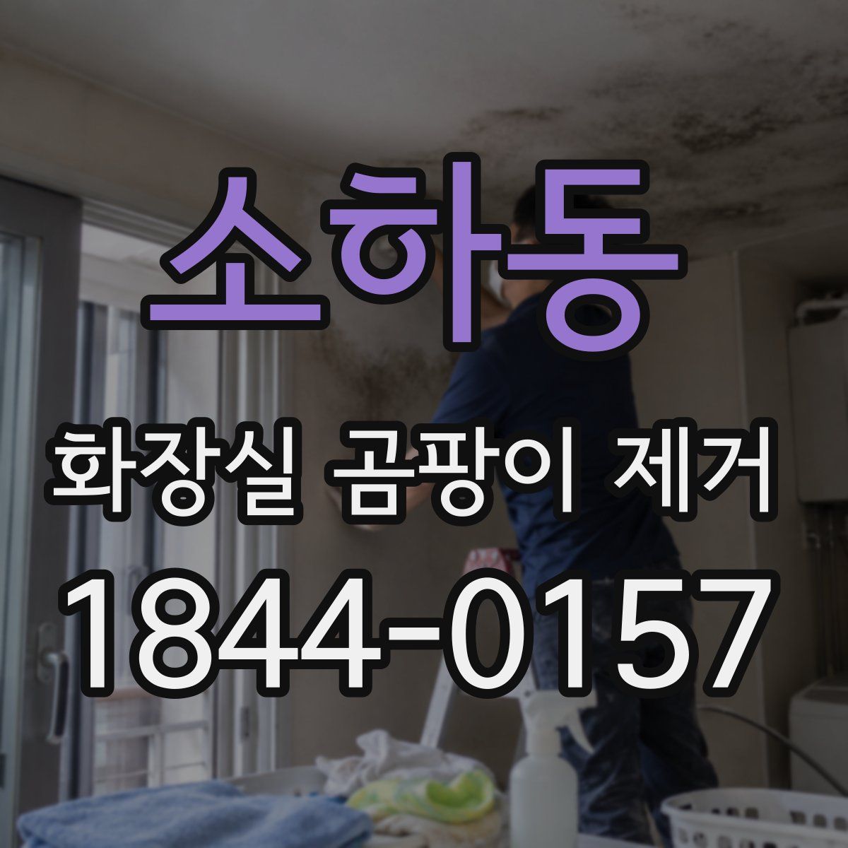 소하동 화장실 곰팡이 제거