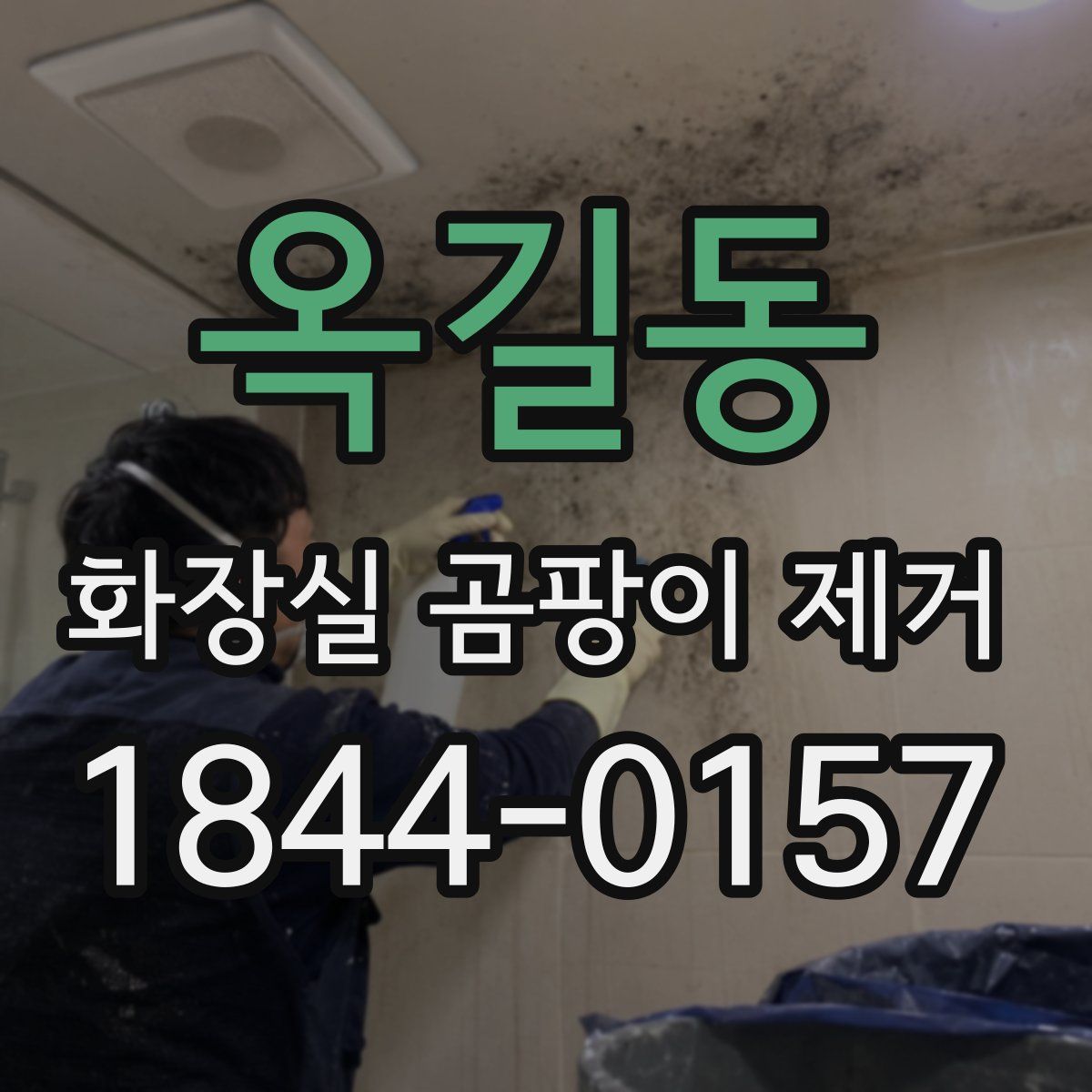 옥길동 화장실 곰팡이 제거