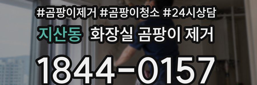 지산동 화장실 곰팡이 제거