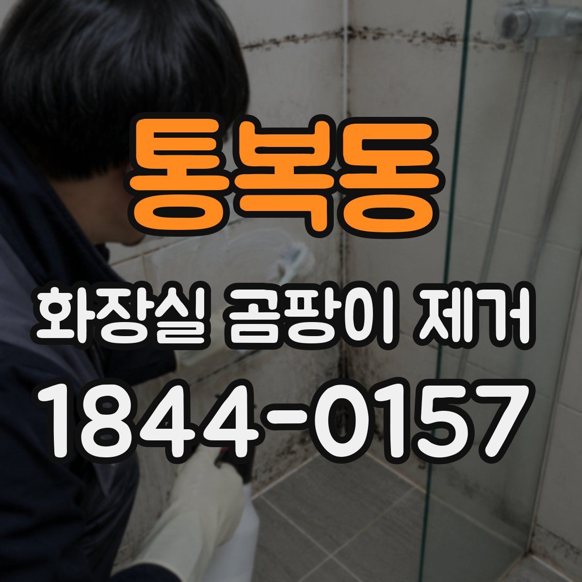 통복동 화장실 곰팡이 제거