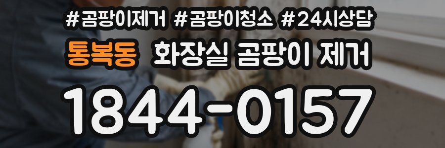 통복동 화장실 곰팡이 제거
