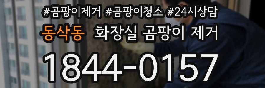 동삭동 화장실 곰팡이 제거