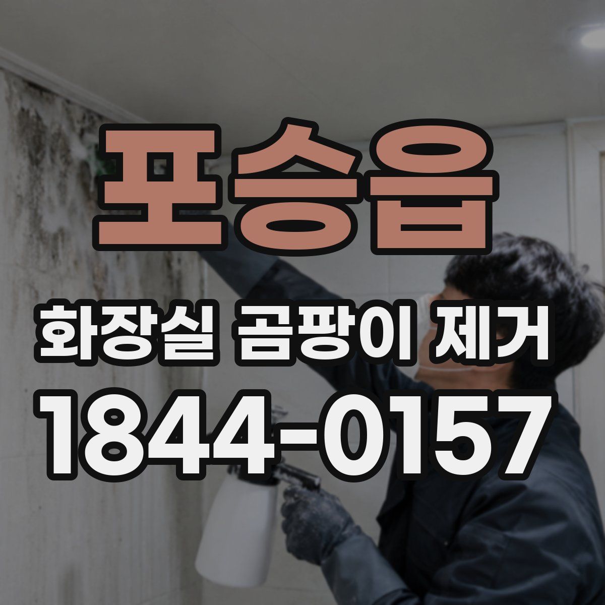 포승읍 화장실 곰팡이 제거