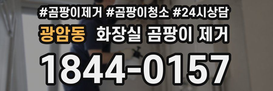 광암동 화장실 곰팡이 제거
