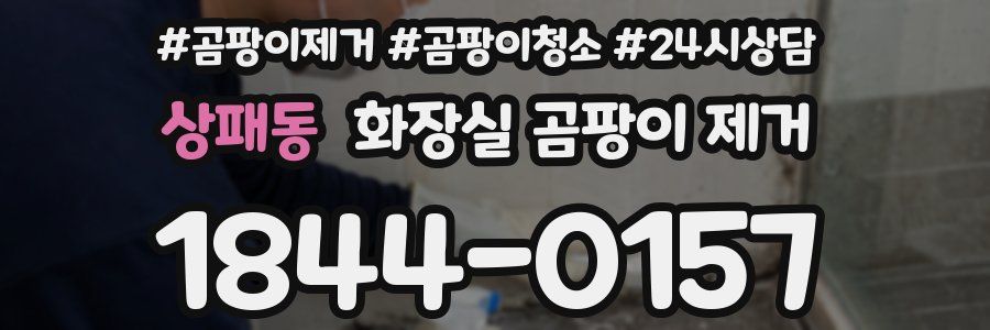 상패동 화장실 곰팡이 제거