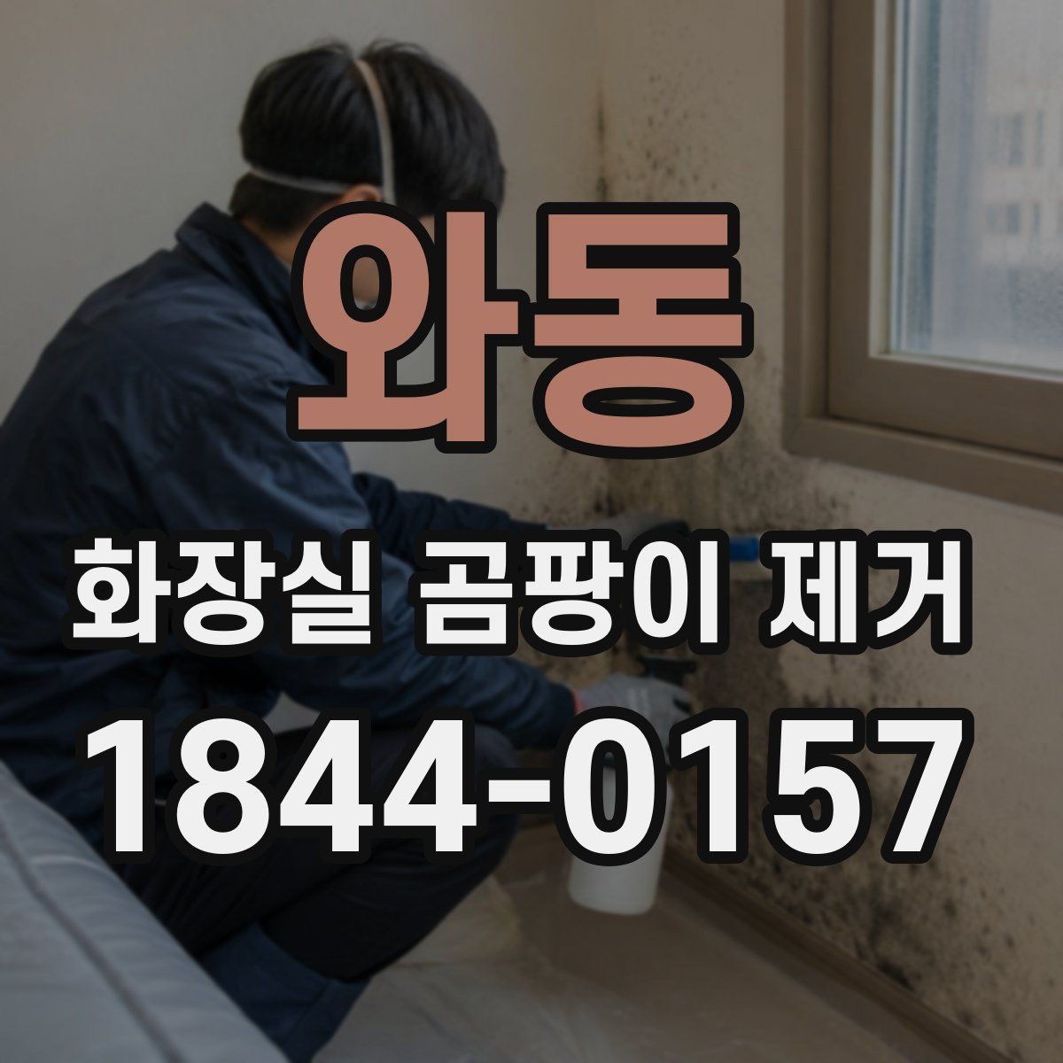 와동 화장실 곰팡이 제거 전후 차이를 사진으로 남기는 이유