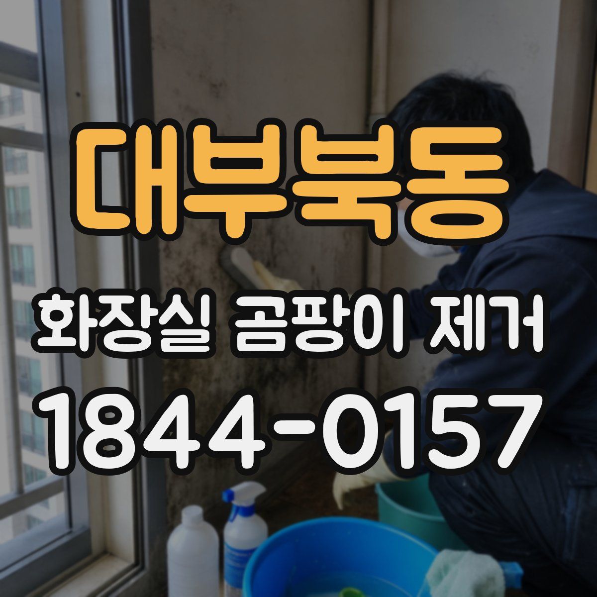 대부북동 화장실 곰팡이 제거