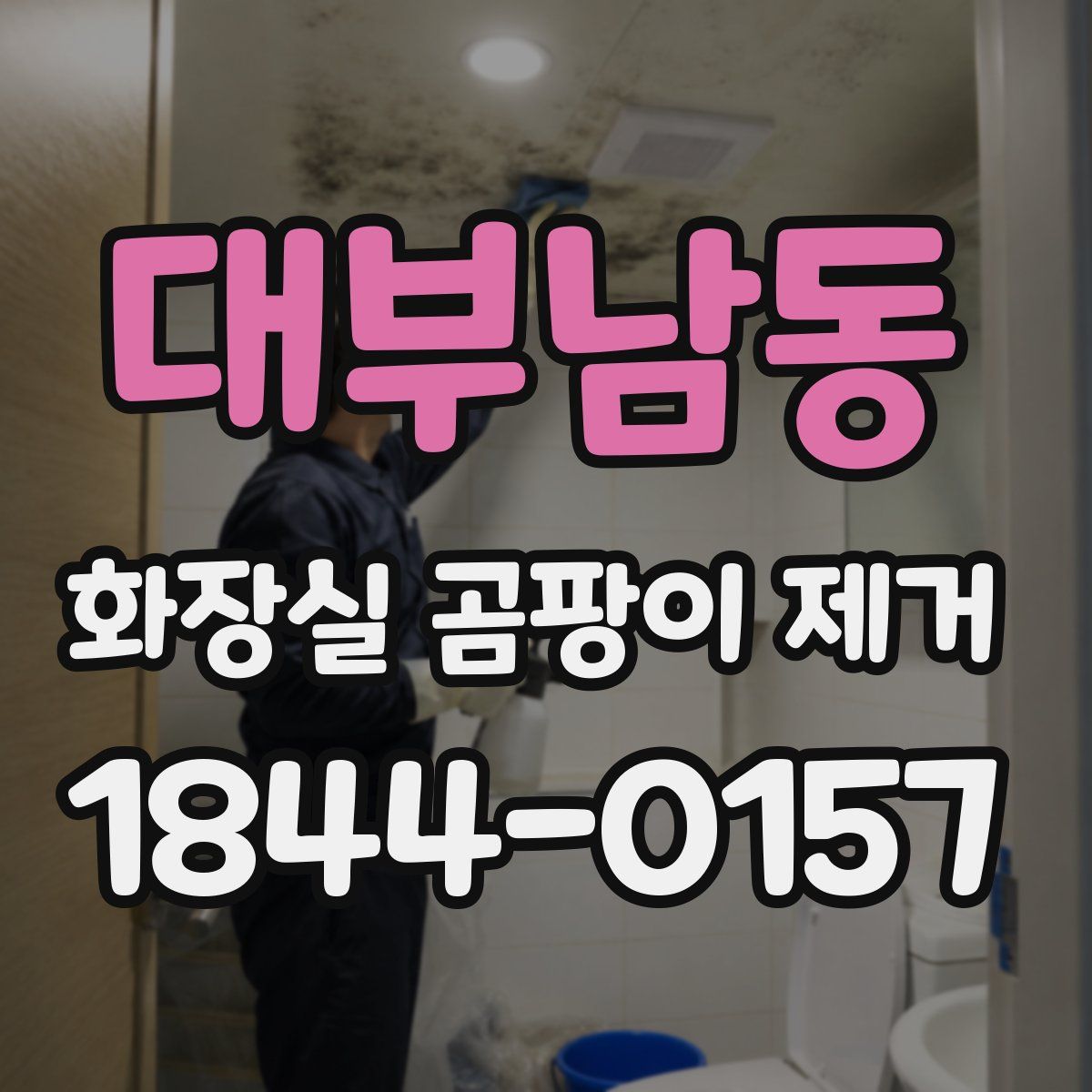 대부남동 화장실 곰팡이 제거