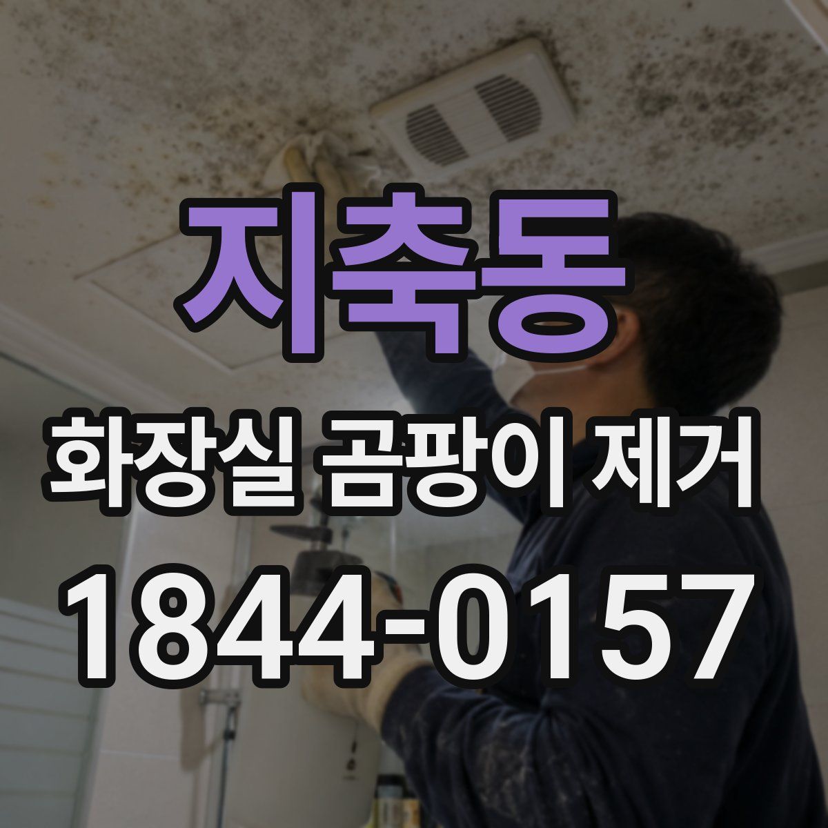 지축동 화장실 곰팡이 제거