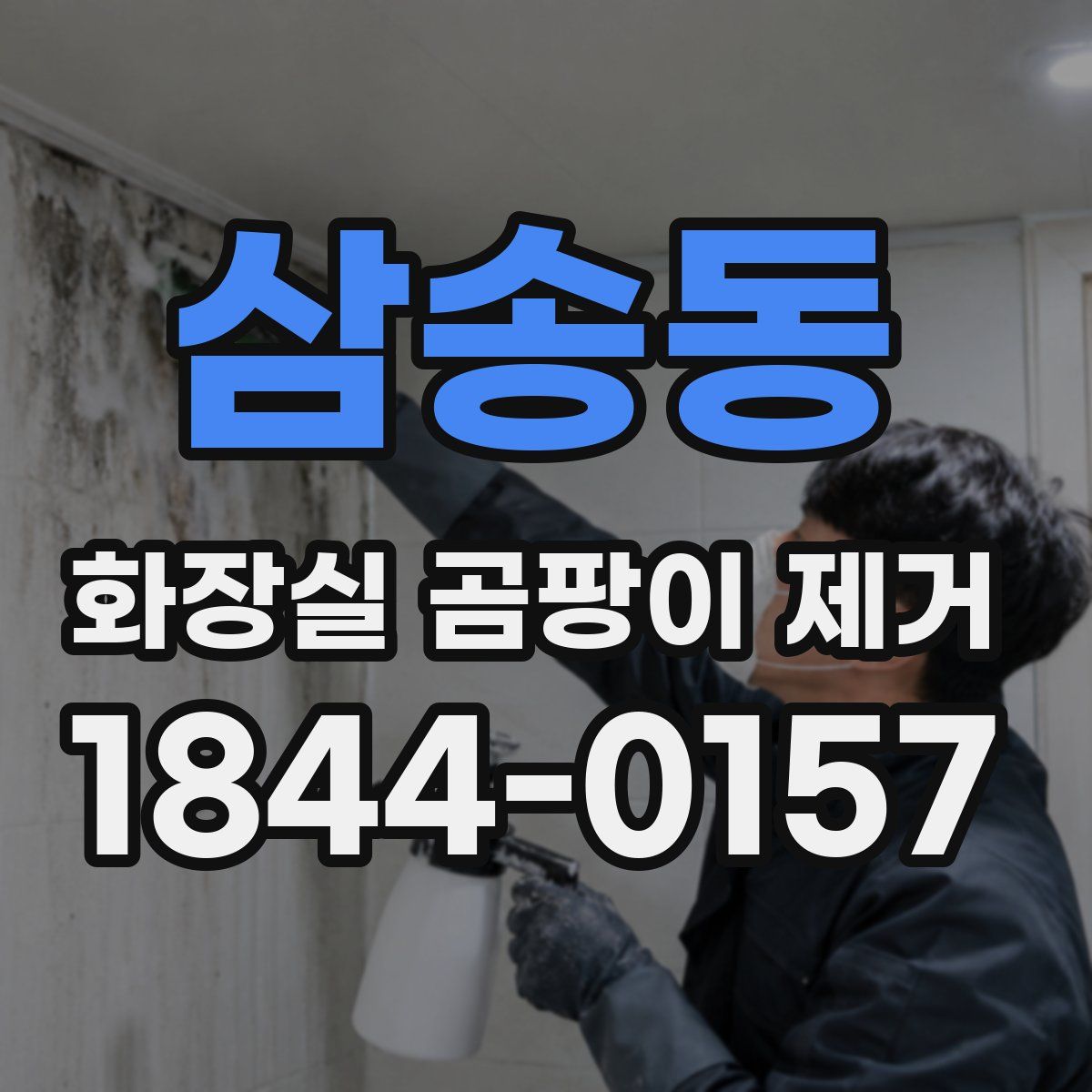 삼송동 화장실 곰팡이 제거