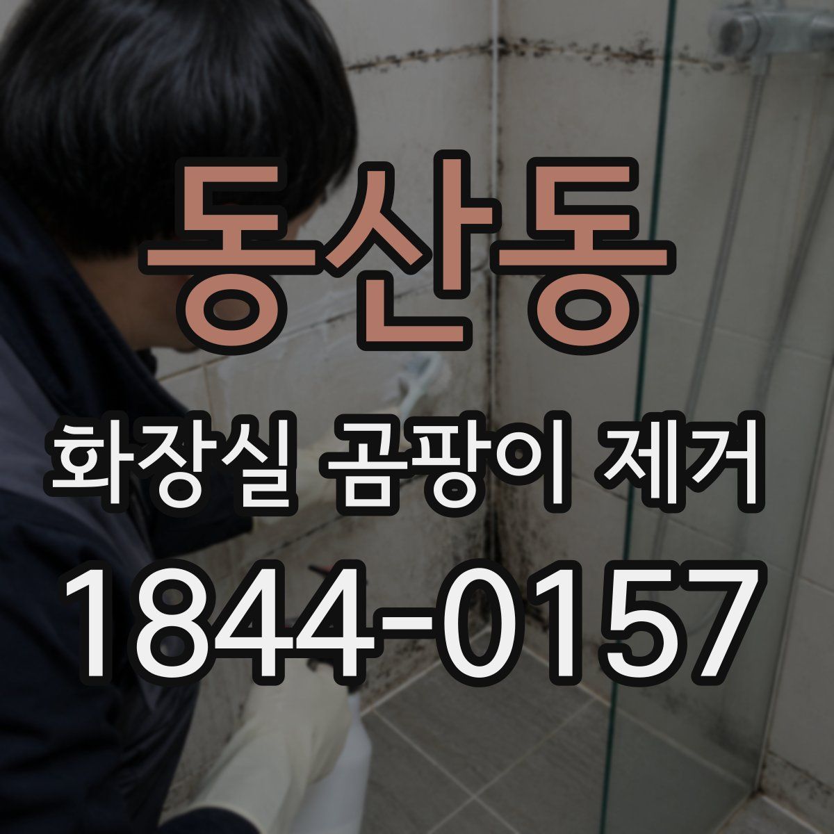 동산동 화장실 곰팡이 제거