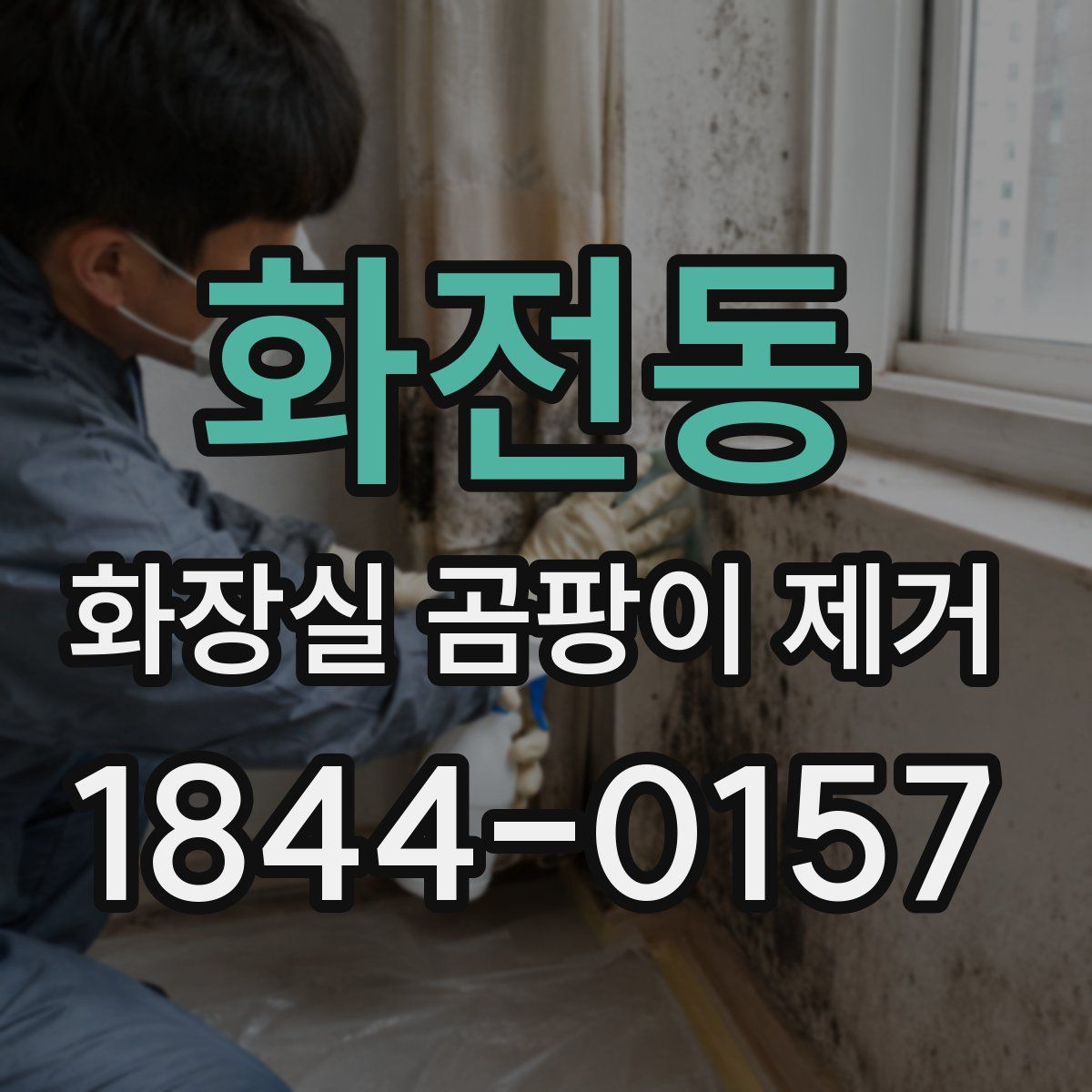 화전동 화장실 곰팡이 제거