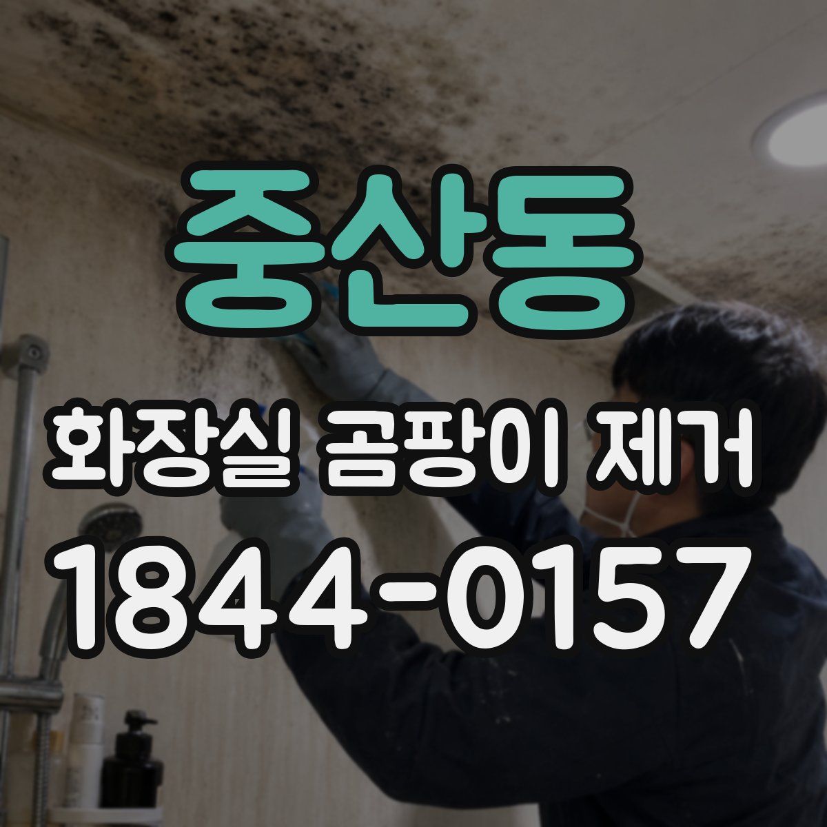 중산동 화장실 곰팡이 제거