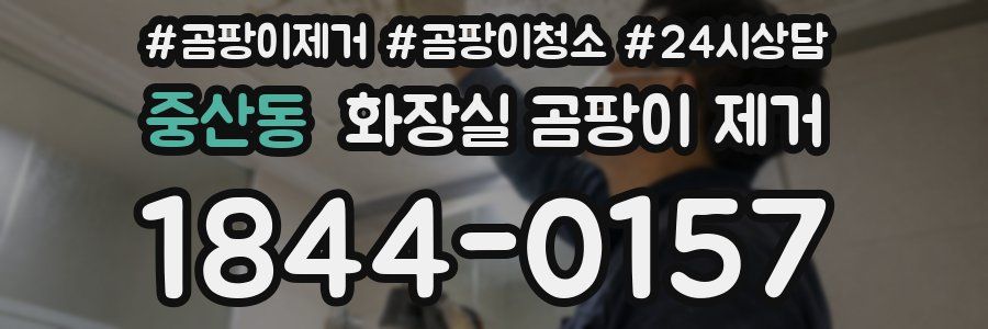 중산동 화장실 곰팡이 제거