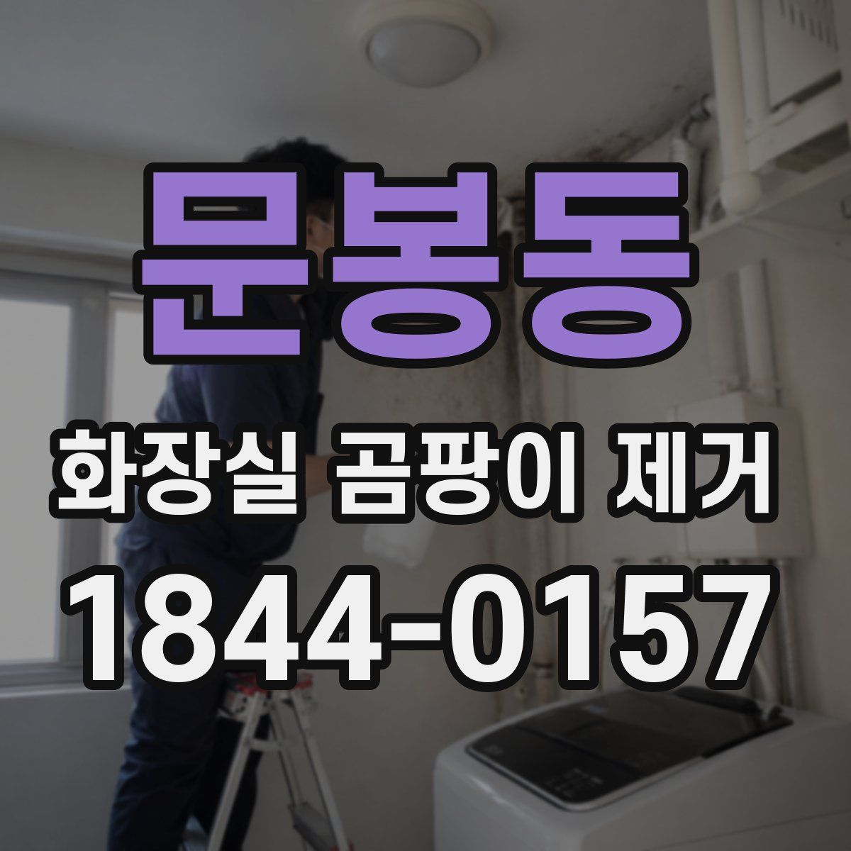 문봉동 화장실 곰팡이 제거