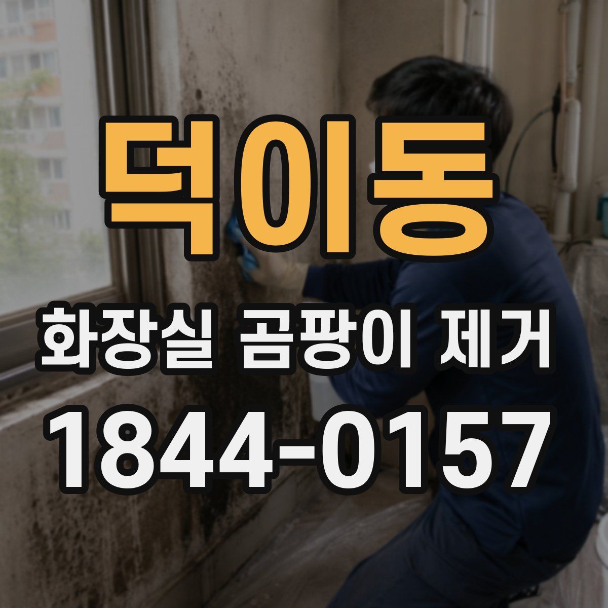 덕이동 화장실 곰팡이 제거