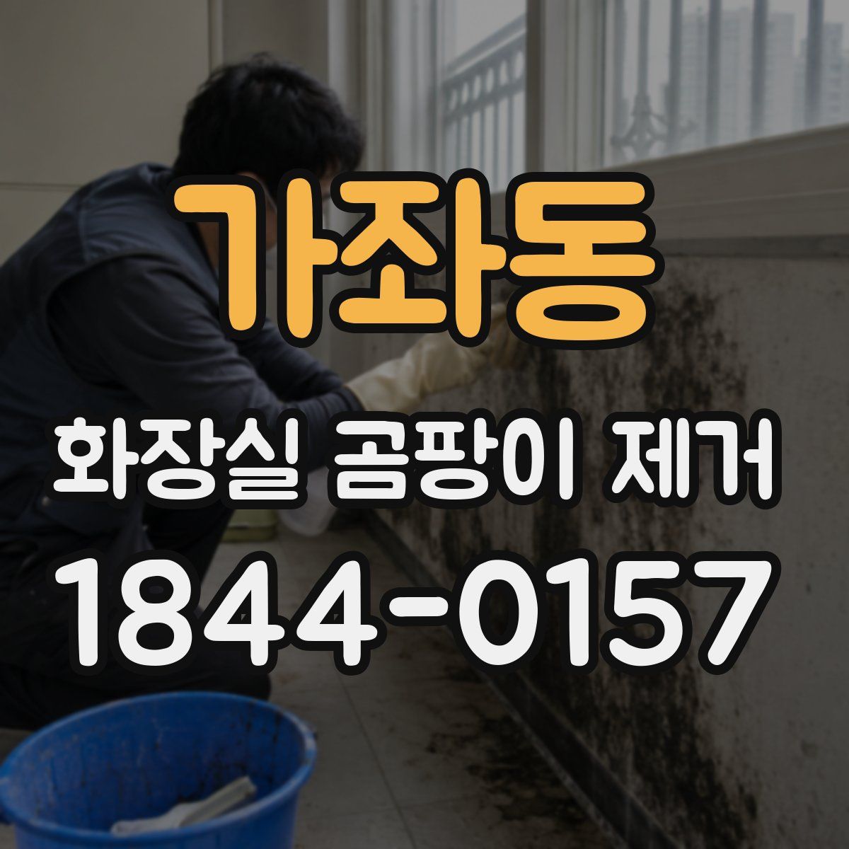 가좌동 화장실 곰팡이 제거