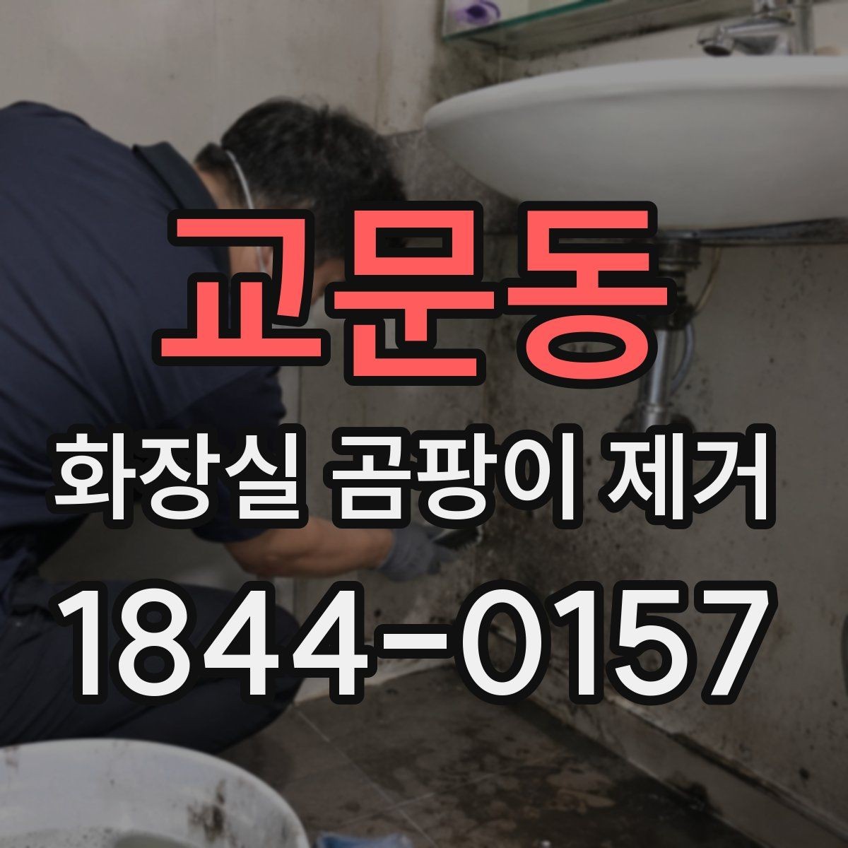 교문동 화장실 곰팡이 제거 청소 전후 사진으로 확인하는 오염 범위