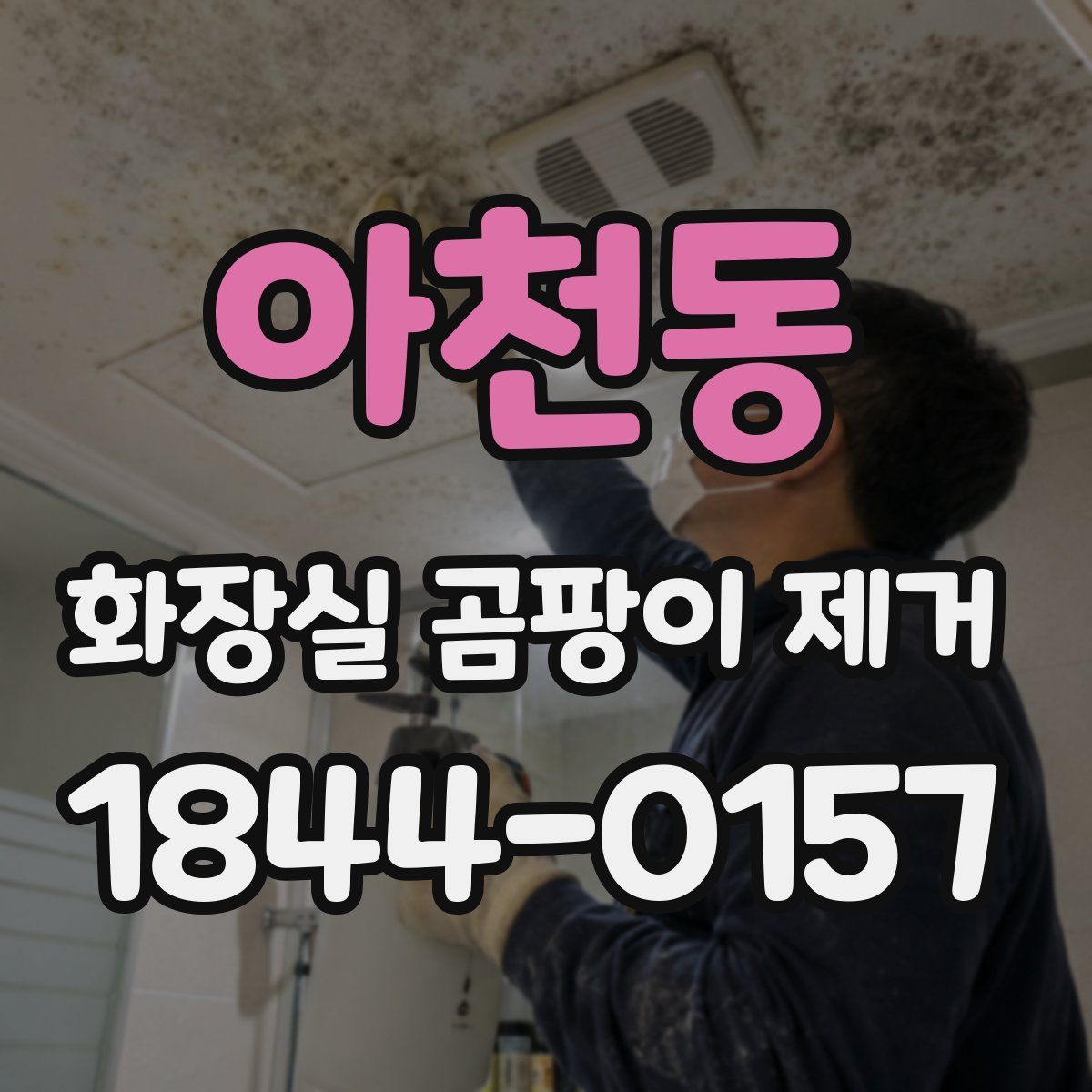 아천동 화장실 곰팡이 제거
