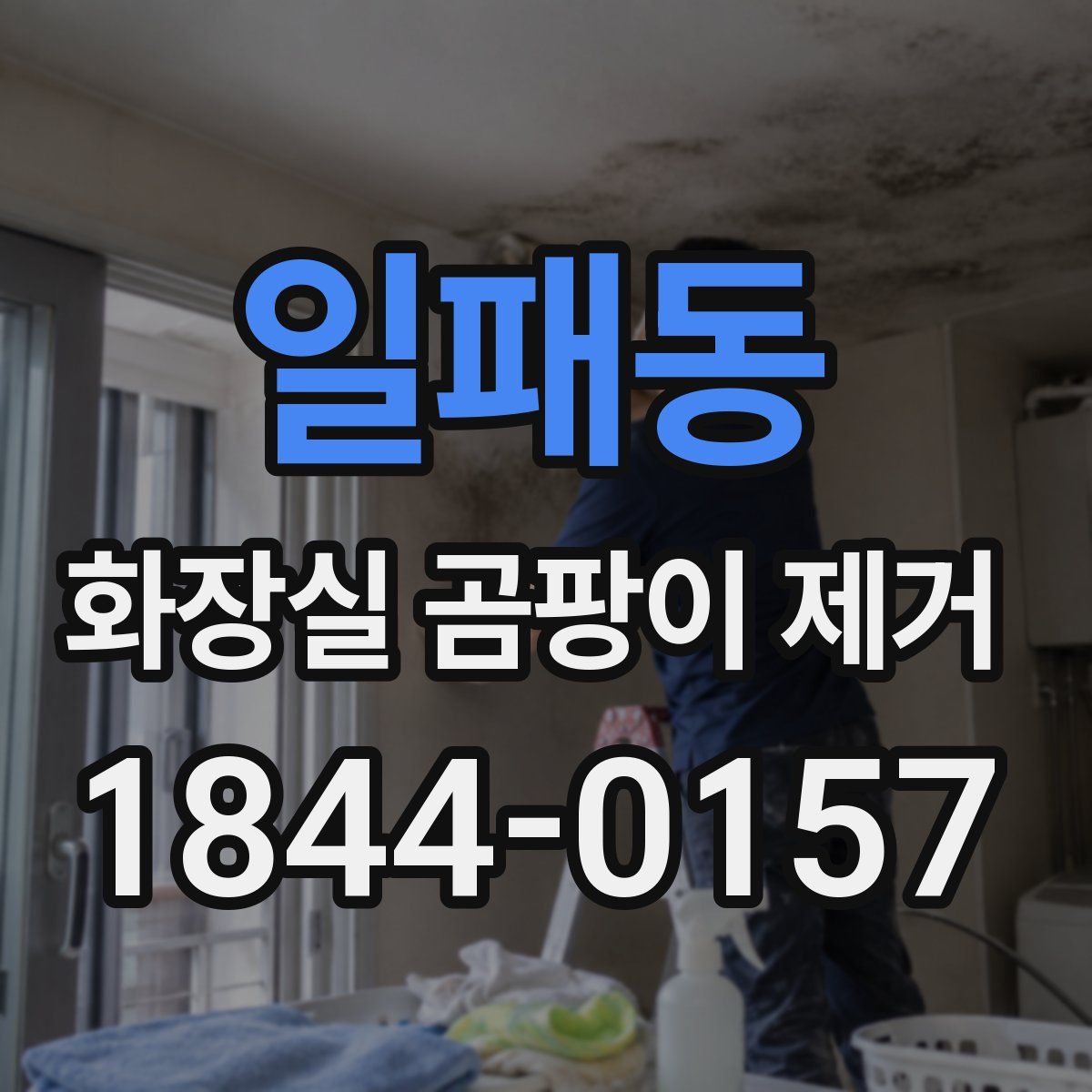 일패동 화장실 곰팡이 제거