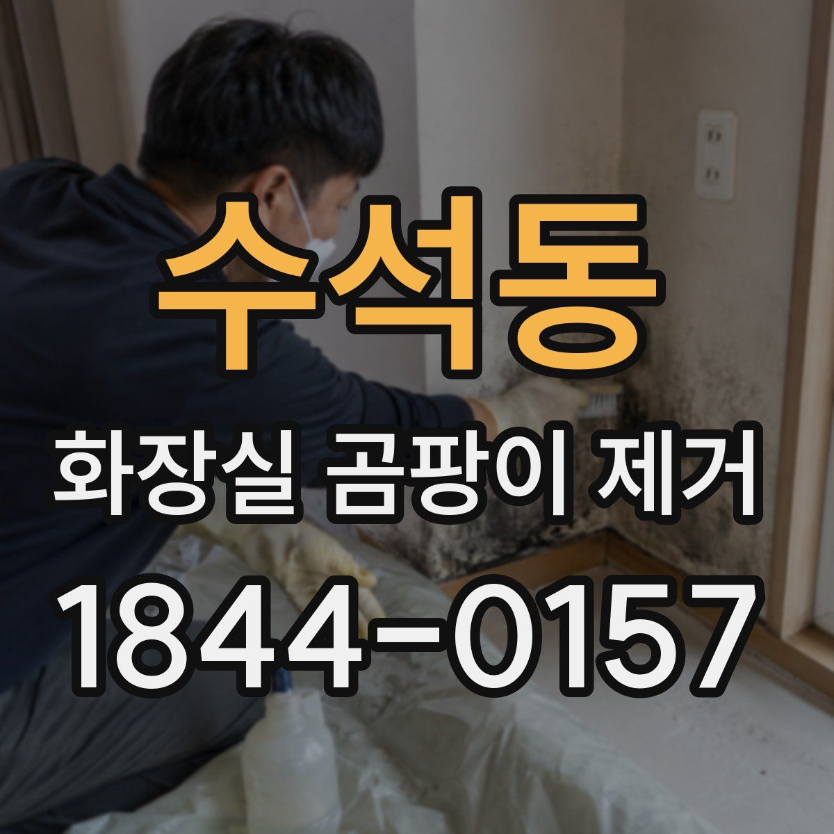 수석동 화장실 곰팡이 제거