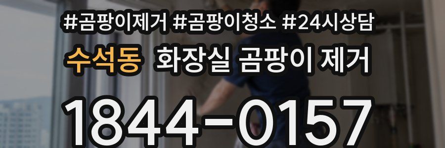 수석동 화장실 곰팡이 제거