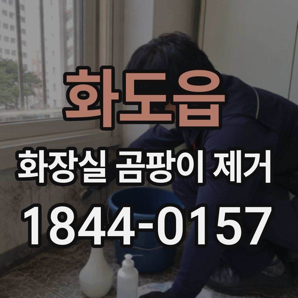 화도읍 화장실 곰팡이 제거 바닥 배수 주변까지 확인해야 하는 이유