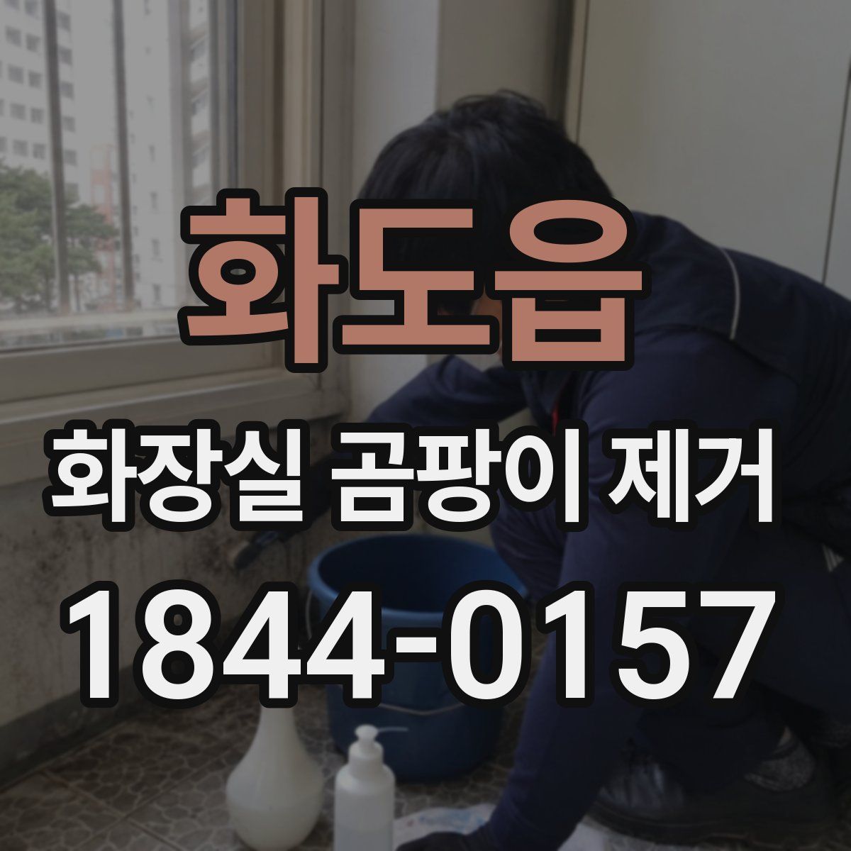 화도읍 화장실 곰팡이 제거