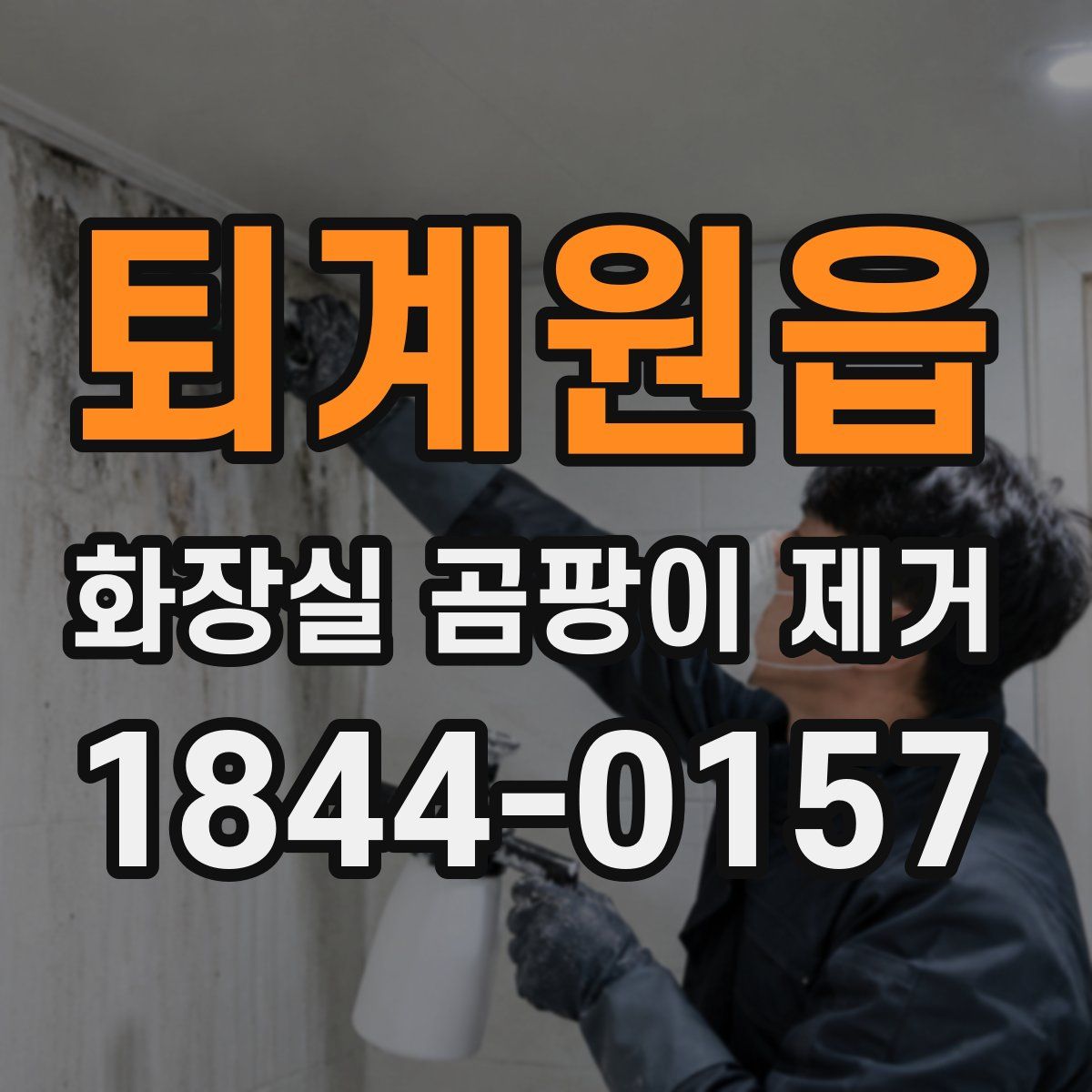 퇴계원읍 화장실 곰팡이 제거