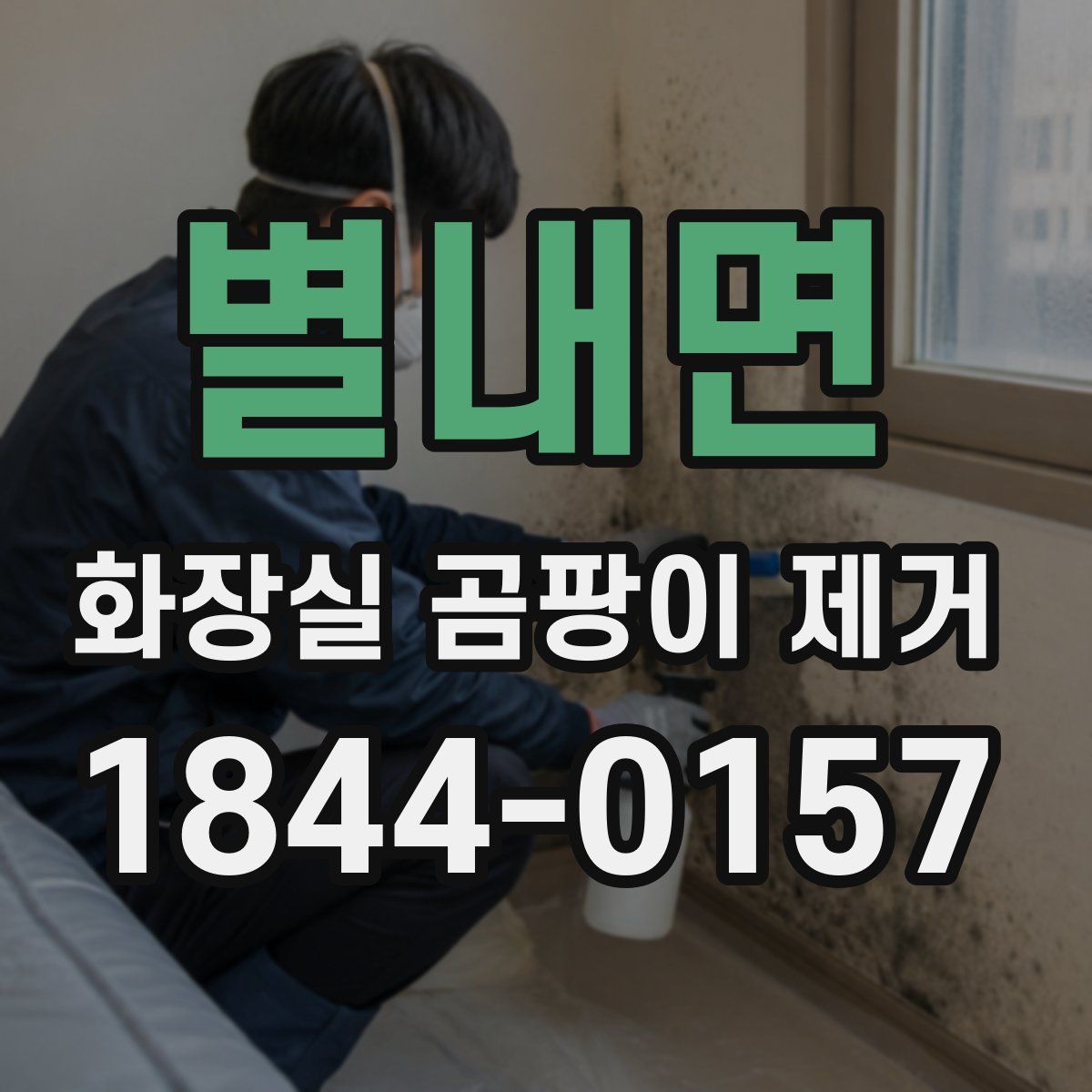 별내면 화장실 곰팡이 제거