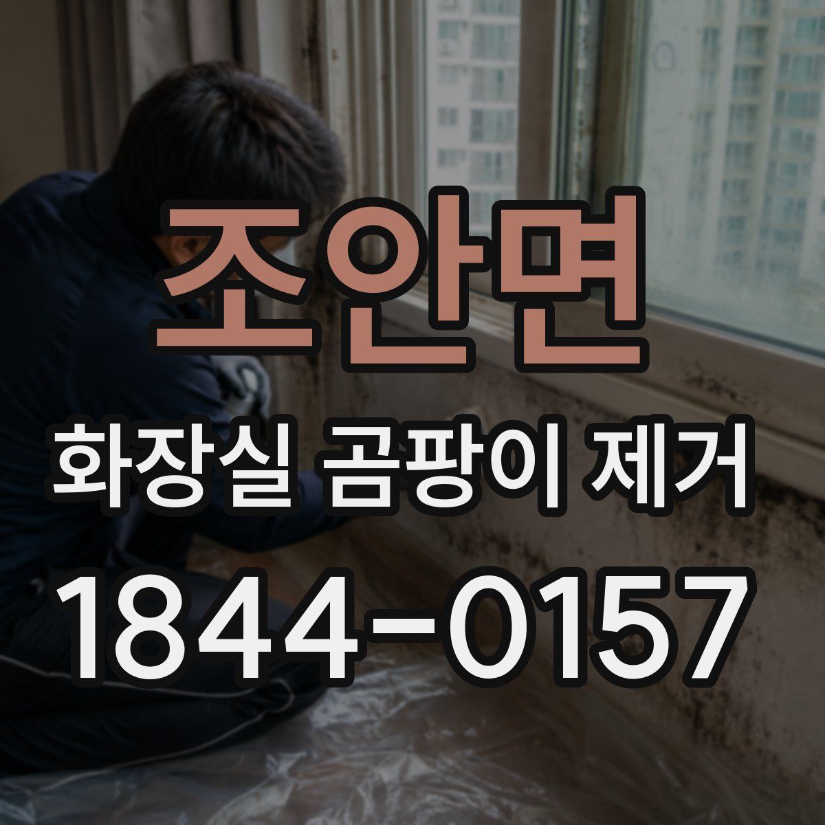 조안면 화장실 곰팡이 제거