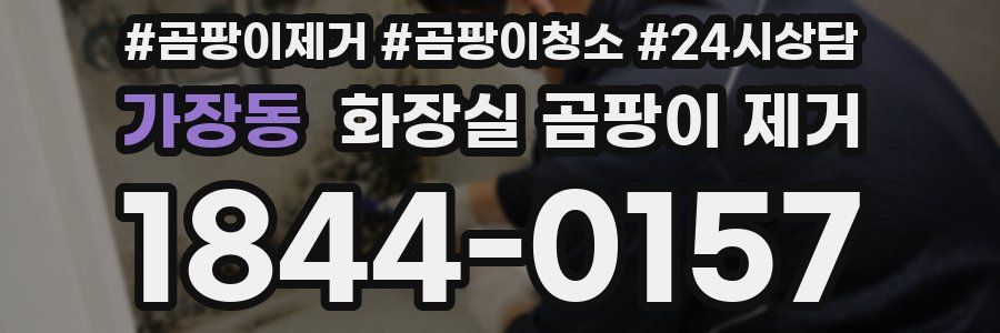 가장동 화장실 곰팡이 제거