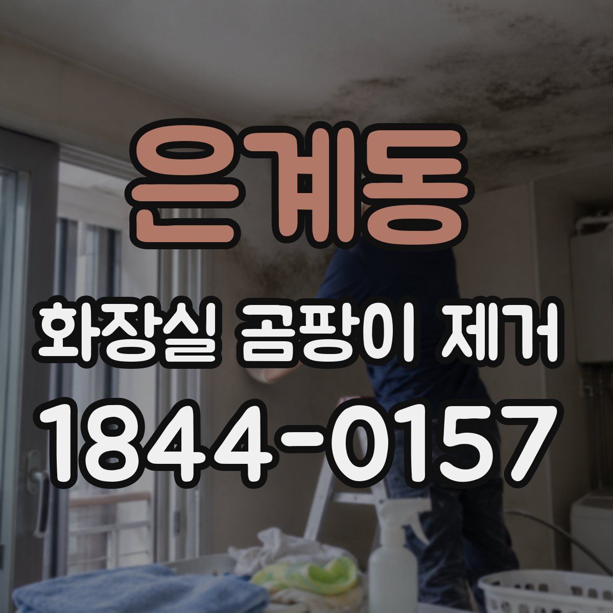은계동 화장실 곰팡이 제거