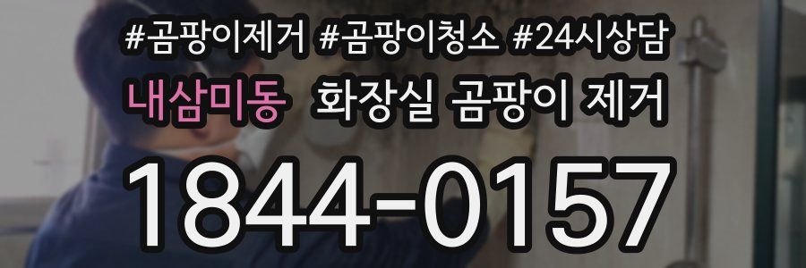 내삼미동 화장실 곰팡이 제거