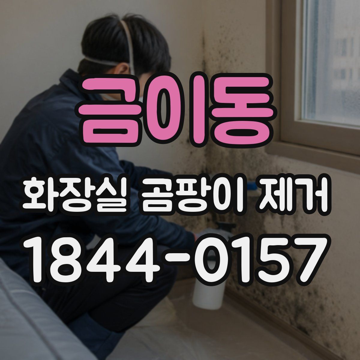 금이동 화장실 곰팡이 제거
