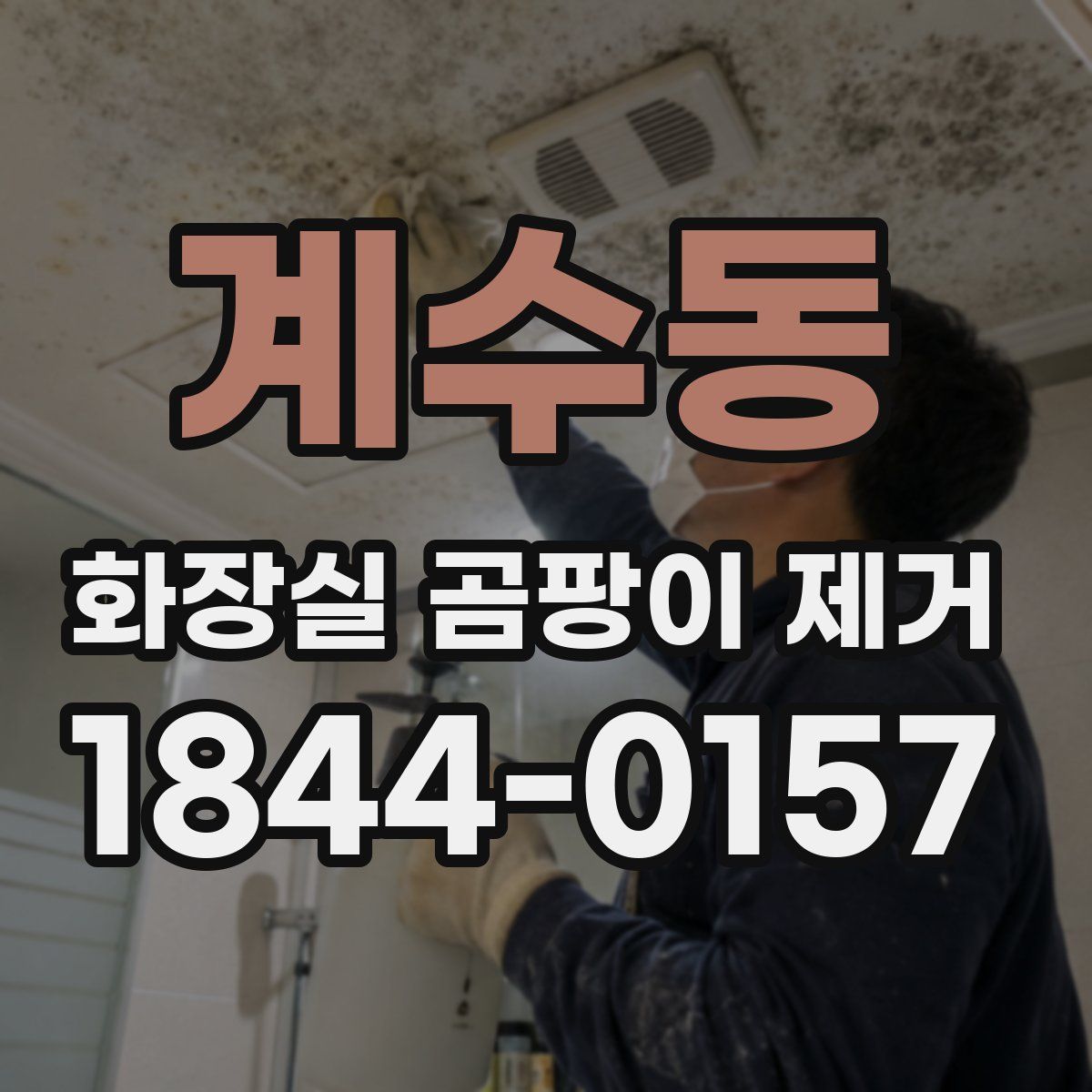 계수동 화장실 곰팡이 제거
