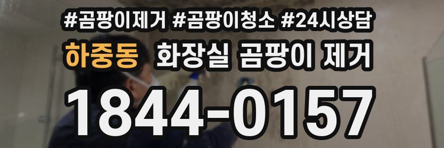 하중동 화장실 곰팡이 제거