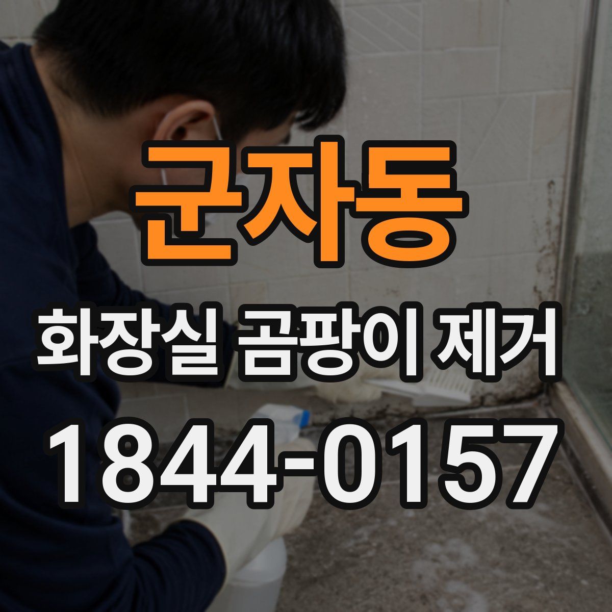 군자동 화장실 곰팡이 제거