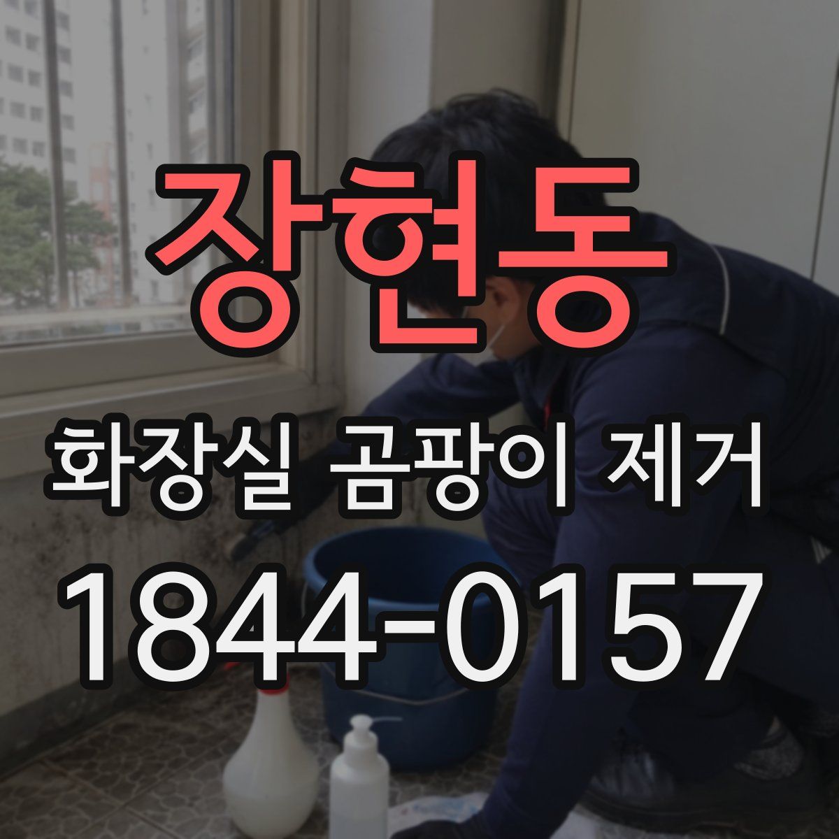 장현동 화장실 곰팡이 제거