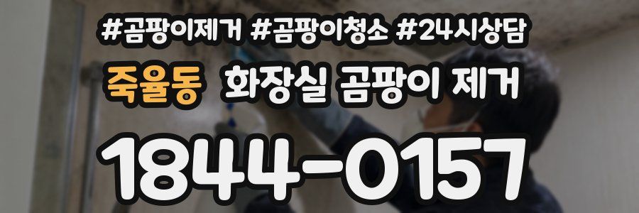 죽율동 화장실 곰팡이 제거