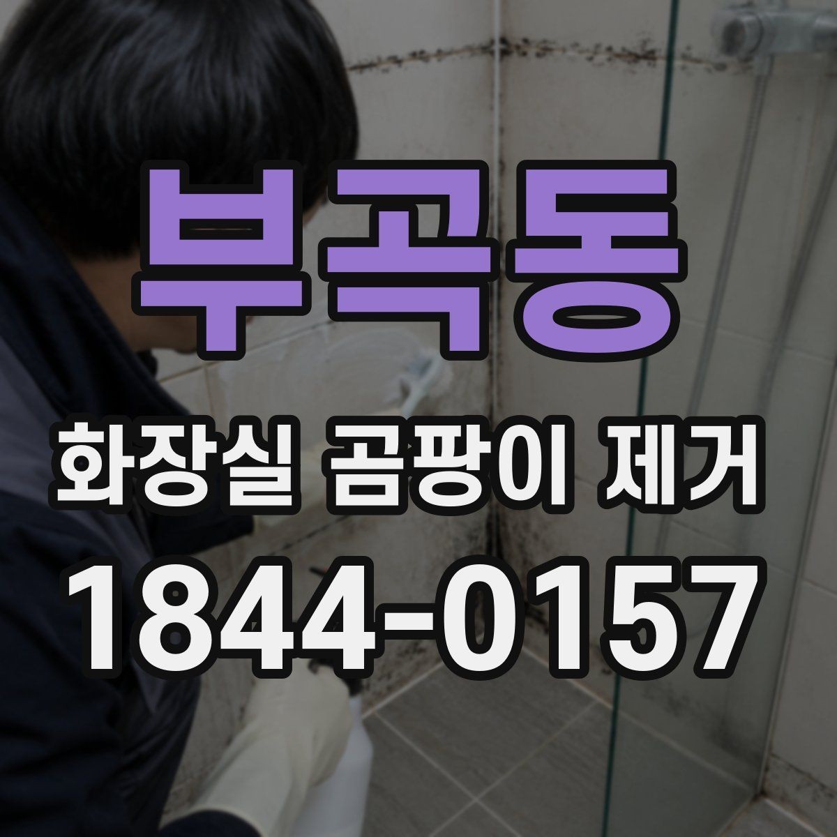 부곡동 화장실 곰팡이 제거 줄눈 깊숙한 얼룩을 살피는 방법