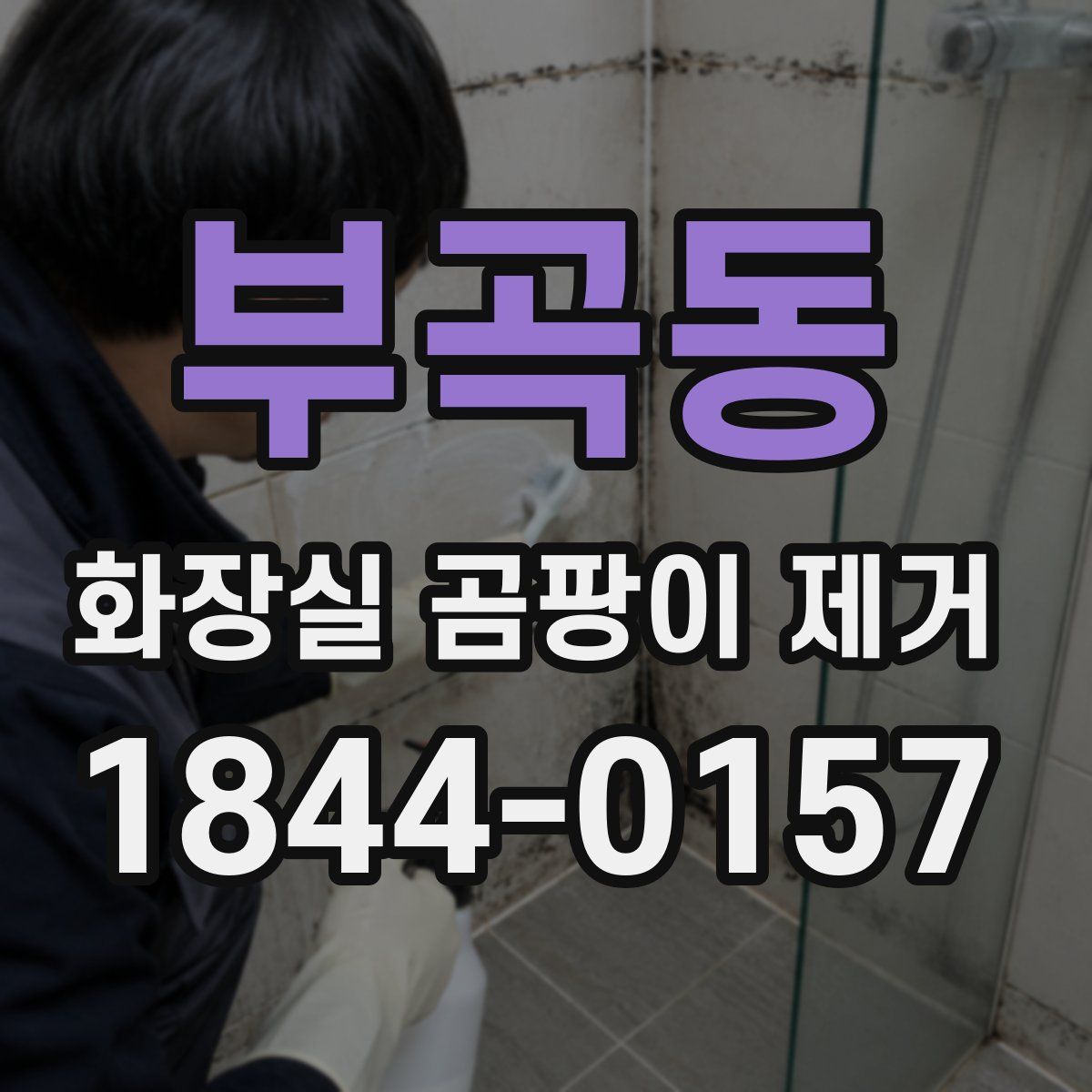 부곡동 화장실 곰팡이 제거
