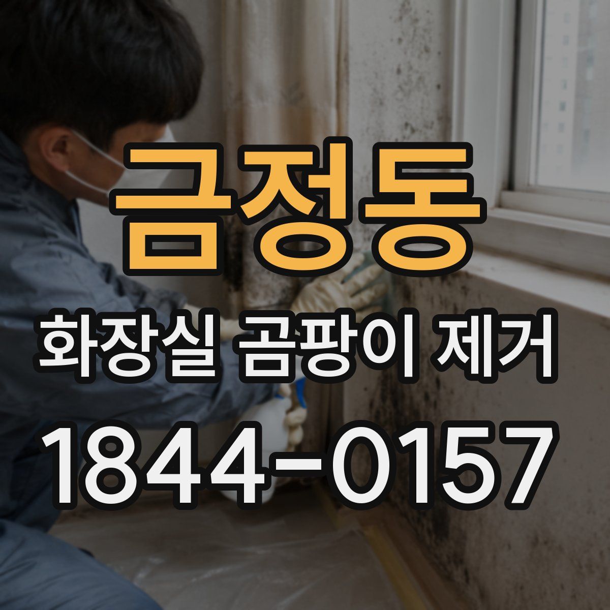 금정동 화장실 곰팡이 제거