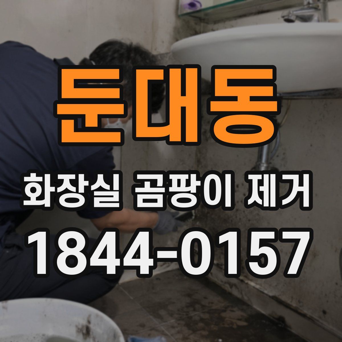 둔대동 화장실 곰팡이 제거